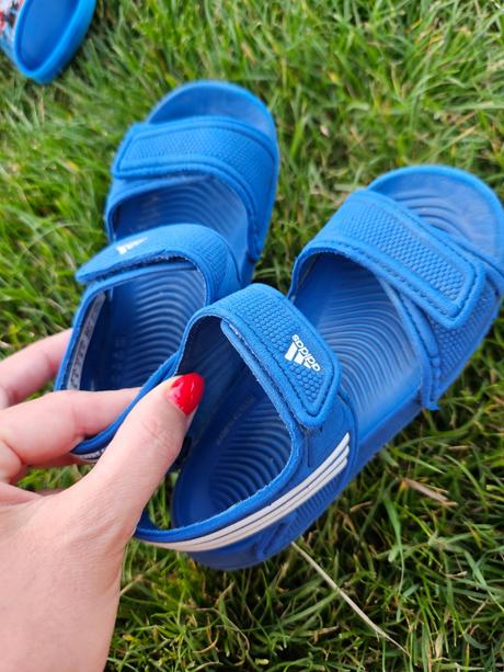 Penové sandálky adidas 27, adidas,27