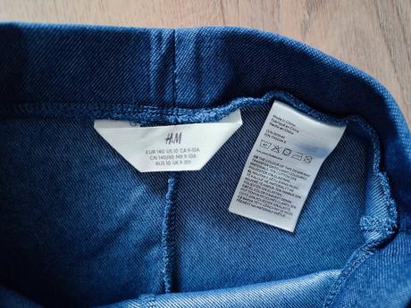 Zvonové legíny, h&m,140