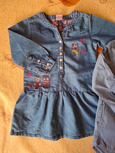 Riflove tuniky,  veľ 92, kiki&koko,92