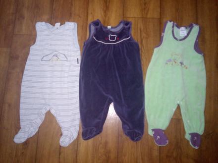 Teplejšie dupačky 68 3ks top stav 1,3eur/ks, 68