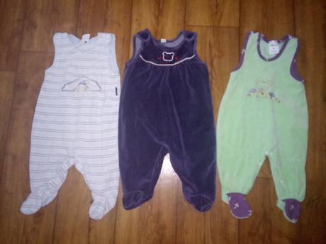 Teplejšie dupačky 68 3ks top stav 1,3eur/ks, 68