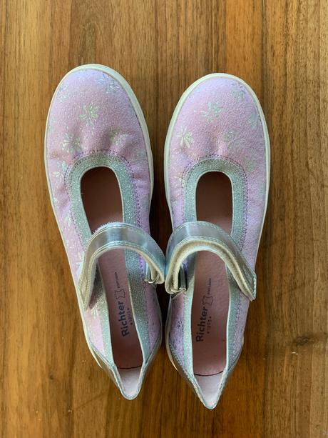 Kožené balerínky richter, richter,34