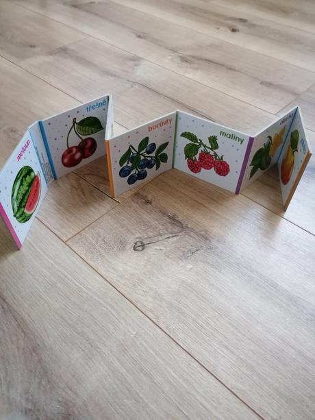 Leporelo o zelenine a ovocí,