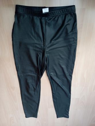 Koženkové legíny shein, s