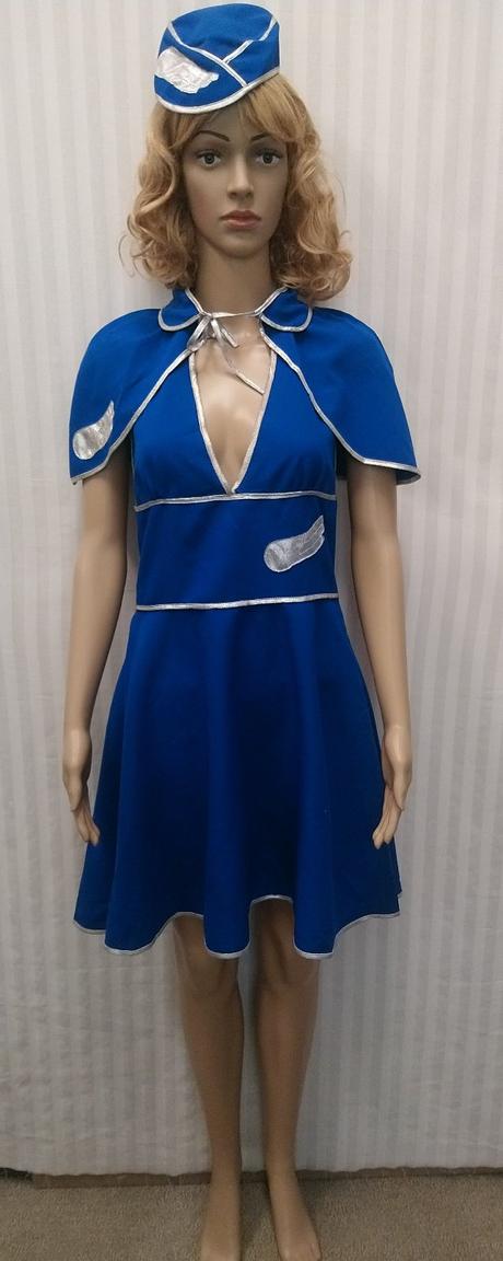 3 dielny kostým stewardka, letuška, wilbers, xs, s,