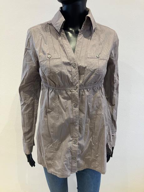 Dámska kosela predĺžená sivá clochouse (m), clockhouse,m