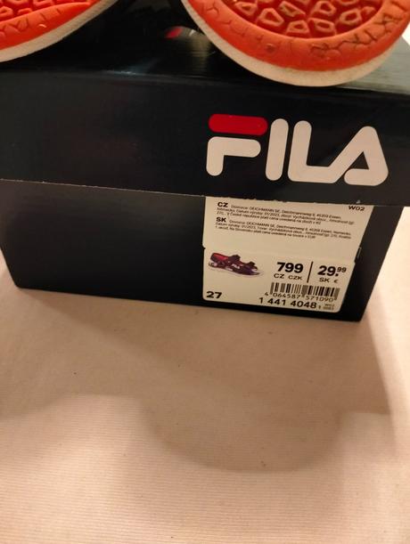 Chlapčenské sandále č.27, fila,27