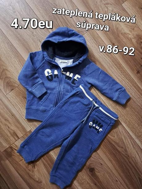 Zateplená tepláková súprava, 86