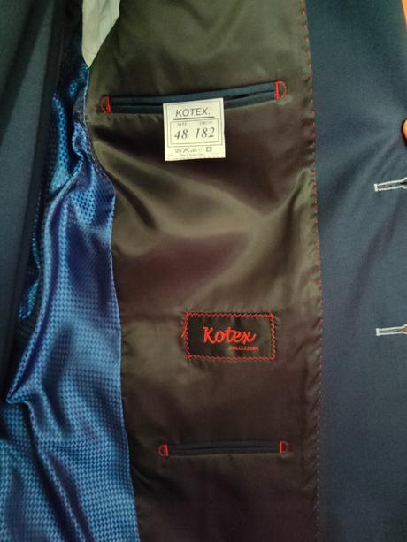 Pánsky oblek kotex 48, 48