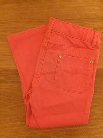 Jacadi lososové trištvrťové nohavice 6 rokov, jacadi,116