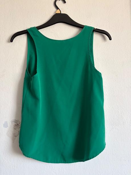 Mango prekrasne satenove zelene tielko xs, mango,xs