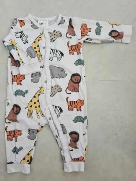 Overal so zvieratkami, h&m,68