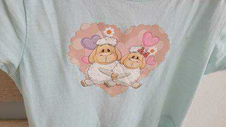 Mentolove saty s oveckou, 128