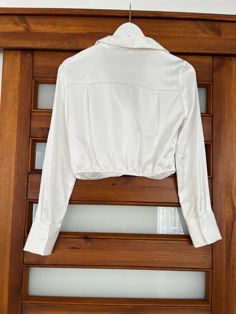 Biela košeľa, stradivarius,s