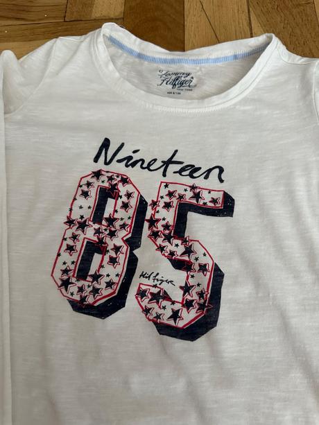 Predám tričko tommy hilfiger s dlhým rukávom 8 rok, tommy hilfiger,128