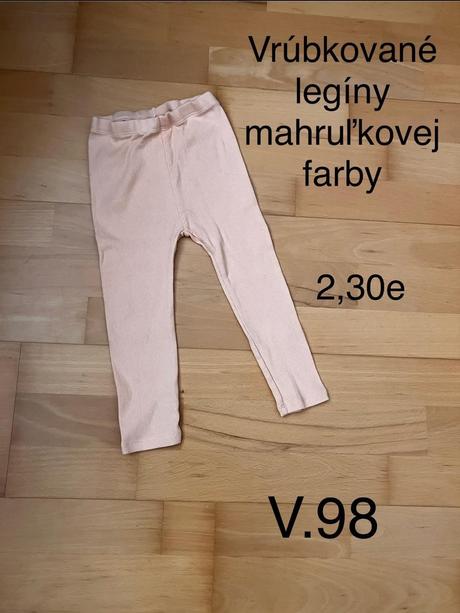 Vrúbkované legínky, 98