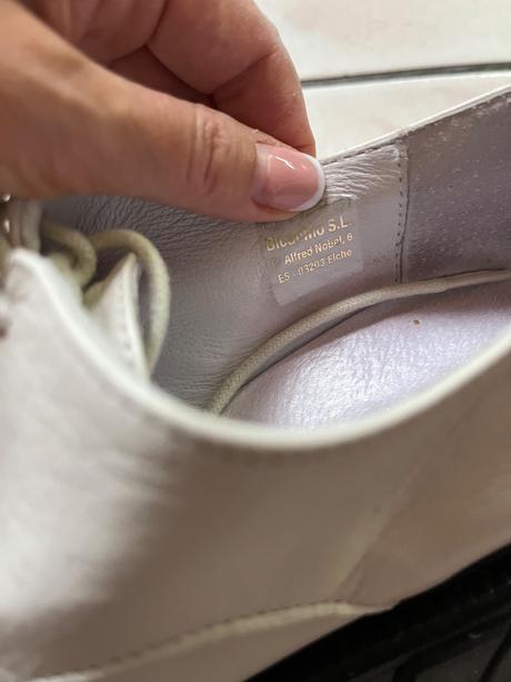 Štýlové topánky z pravej kože 1x obuté, 37