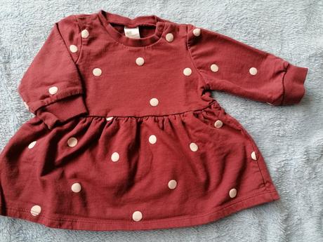 Teplakove šaty, h&m,68