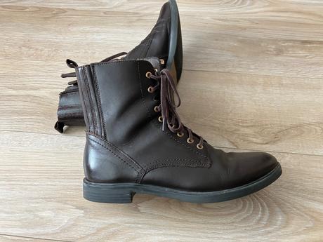 Kožené členkové topánky, lasocki,38