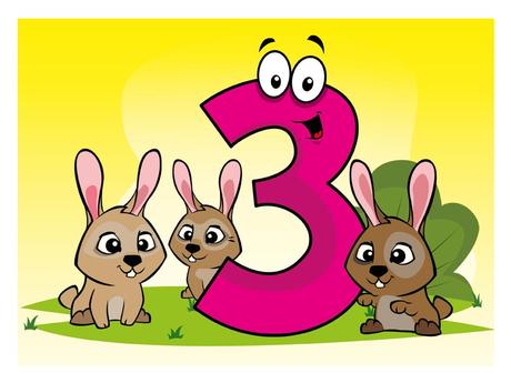 Omaľovánka a5 číslice 1-5,