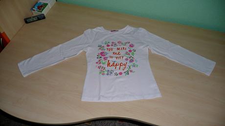 Kvietkové tričko aquamarine, 122