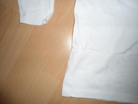 Biele tricko dlhy rukav, 140