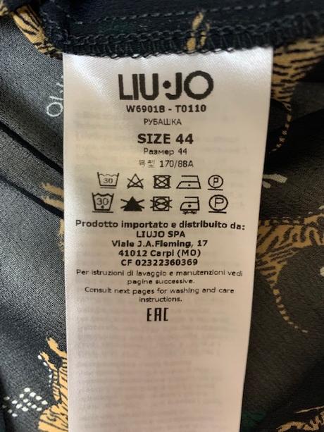 Krásna blúzka + šatka zn. liu jo originál, liu jo,l