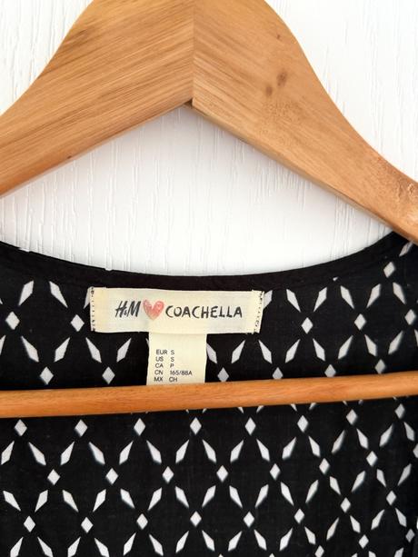 Čiernobiele kimono so strapcami, prešívané,, h&m,s