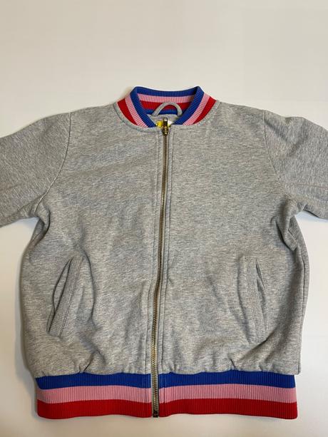 Hrubšia mikina s flitrovanou hviezdou, mini boden,140