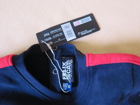 Teple nenosene tricko s visackou, original marines,86