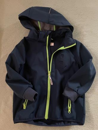 Nepremokavá softshell bunda, h&m,110