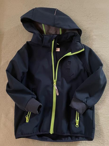 Nepremokavá softshell bunda, h&m,110