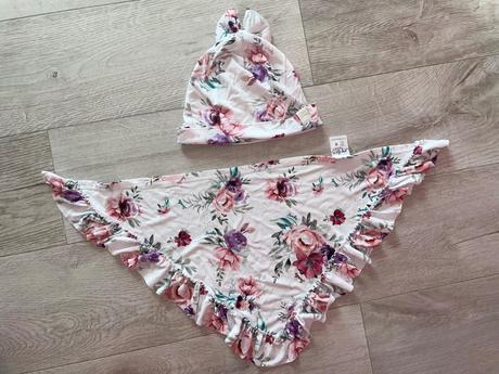 Nový set čiapočka a šatka, 68
