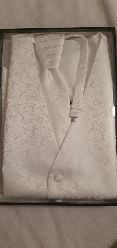 Svadobna vesta s viazankou, m