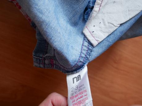 Riflove kratasy, mothercare,98