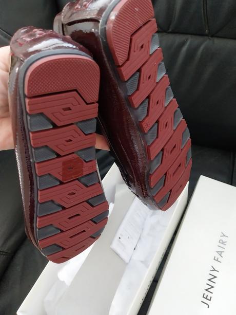 Burgundy topánky veľ.38, 38