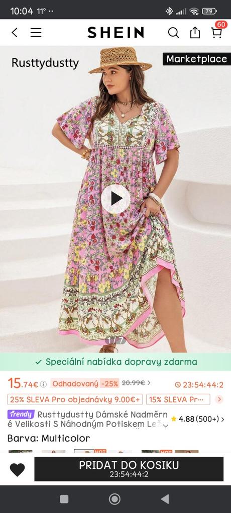 Letné šaty shein, 46