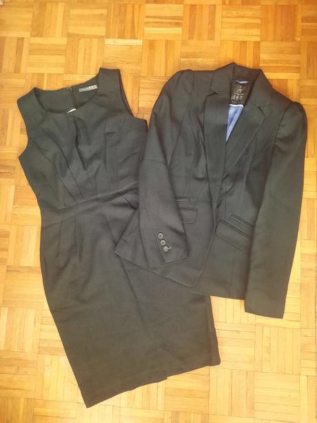 Dámsky kostým-šaty+ sako, atmosphere,36