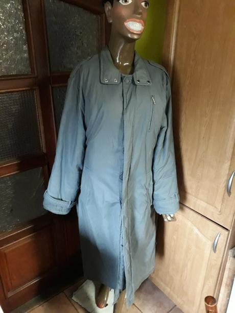 Zimny kabat s opaskom, m