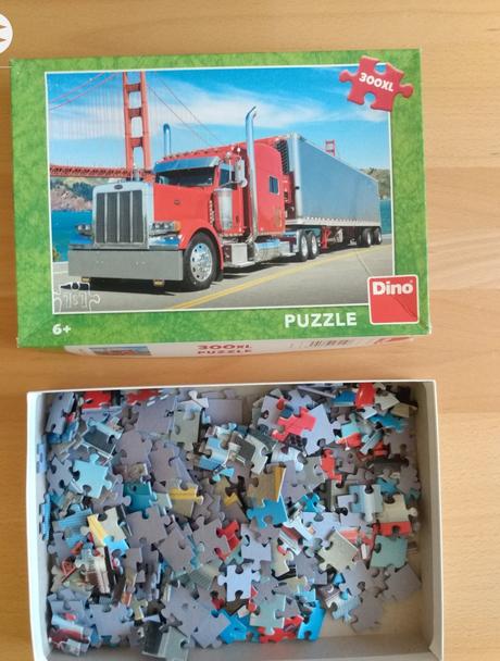 Puzzle american truck, 