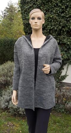 Taliansky kardigán s kapucňou, 