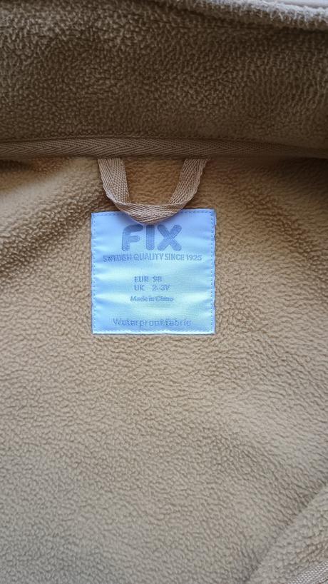 Nepremokavá softšelová bunda lindex fix, lindex,98