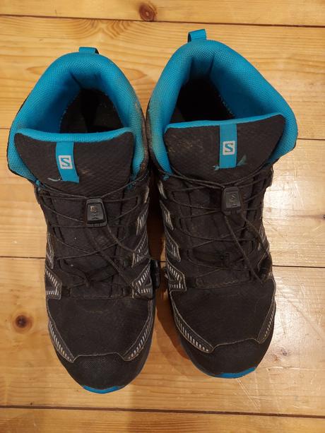 Detská trekingová obuv salomon xa pro, salomon,40