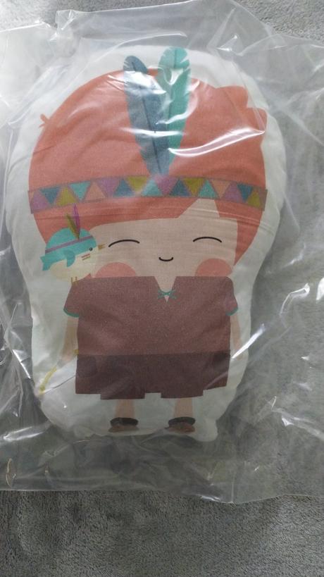 Vankúšiky - 2 líštičky a indiánik- aj ako darček, 