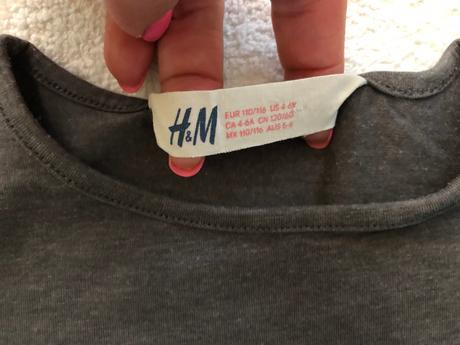 Tričko, h&m,116