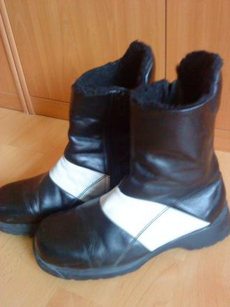 Čižmy koža 39, 39