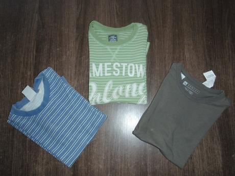 3x tričko s krátkym rukávom, palomino,122