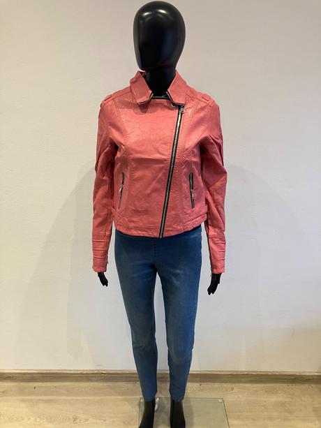 Dámsky koženkový kabát river island (38), river island,m