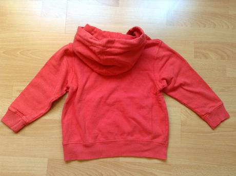 Červená mikina s kapuckou, č. 116, 5-6r., next,116