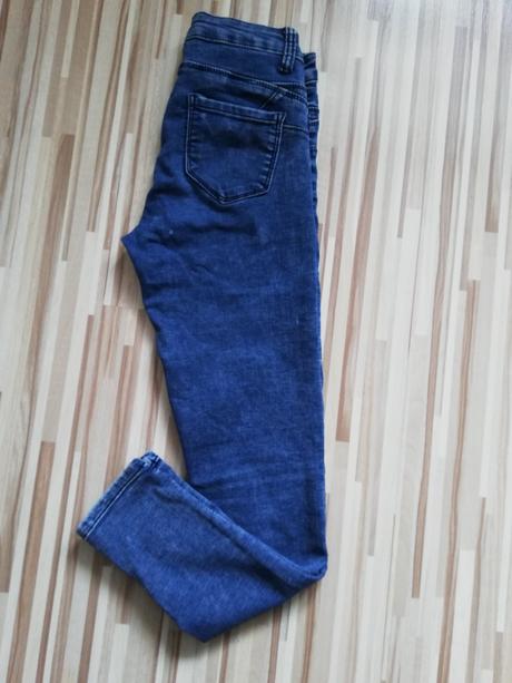 Tmavomodré mramorove rifle /jegginsy, 34